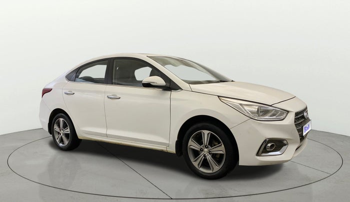 2019 Hyundai Verna 1.6 VTVT SX + AT, Petrol, Automatic, 40,204 km, Right Front Diagonal
