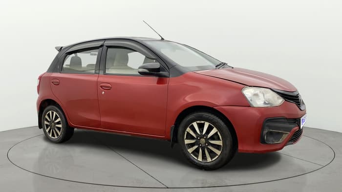 2017 Toyota Etios Liva VX, Petrol, Manual, 53,080 km, Right Front Diagonal