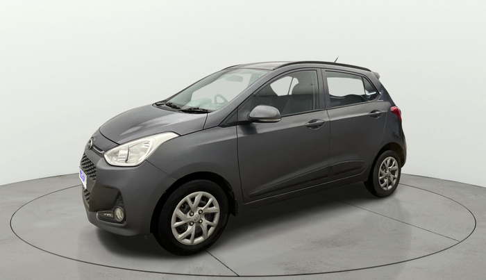 2019 Hyundai Grand i10 SPORTZ 1.2 KAPPA VTVT, Petrol, Manual, 50,419 km, Left Front Diagonal