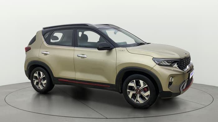 2021 KIA SONET GTX PLUS 1.0 DCT, Petrol, Automatic, 58,557 km, Right Front Diagonal