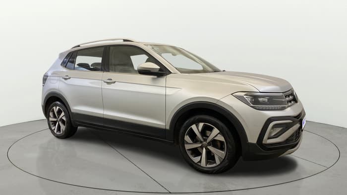 2022 Volkswagen TAIGUN TOPLINE 1.0 TSI AT, Petrol, Automatic, 59,943 km, Right Front Diagonal