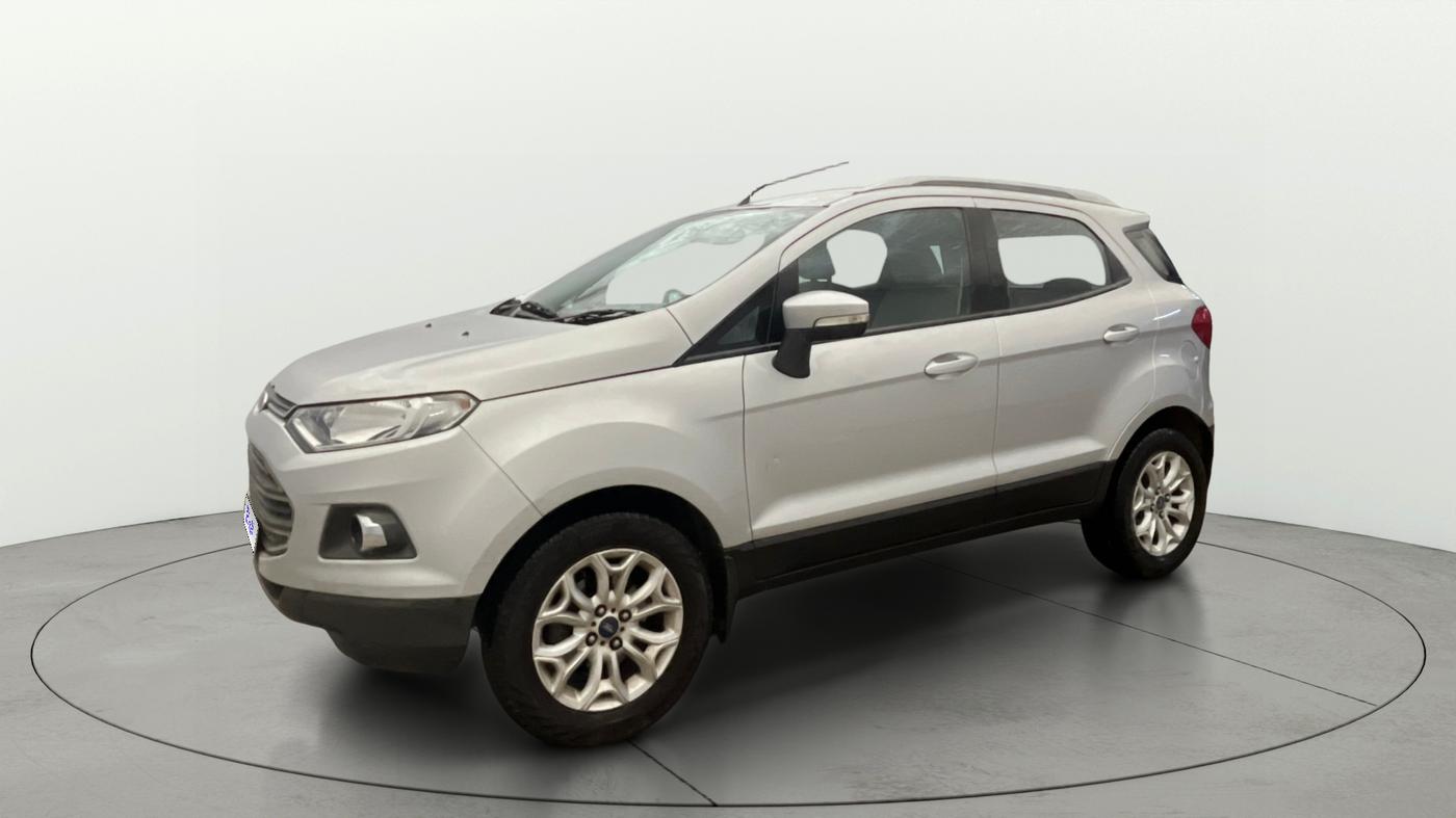 2015 Ford Ecosport TITANIUM 1.5L PETROL AT, Petrol, Automatic, 72,887 km, Left Front Diagonal
