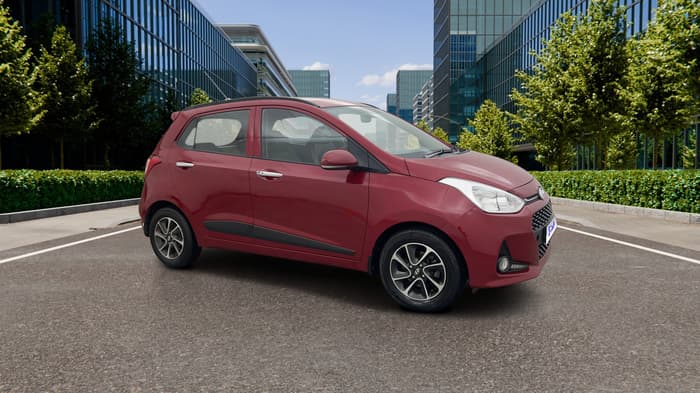 2017 Hyundai Grand i10 ASTA 1.2 KAPPA VTVT, Petrol, Manual, 52,205 km, Right Front Diagonal
