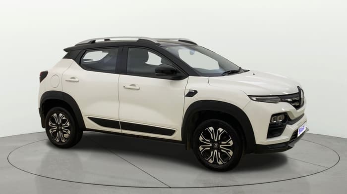 2022 Renault Kiger RXZ TURBO CVT, Petrol, Automatic, 10,345 km, Right Front Diagonal