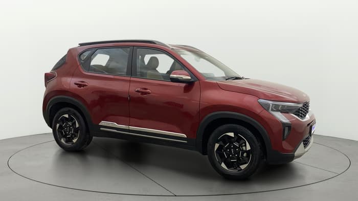 2024 KIA SONET HTX PLUS 1.0 TURBO PETROL IMT, Petrol, Manual, 24,638 km, Right Front Diagonal