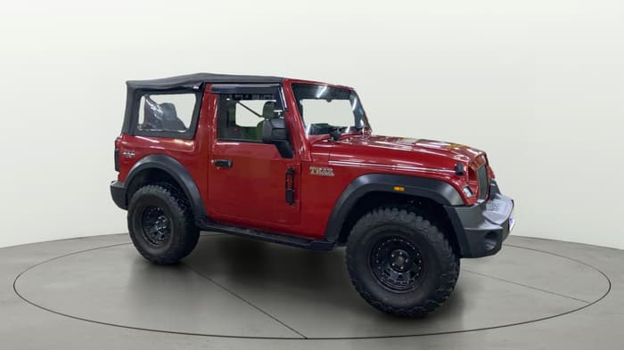 2021 Mahindra Thar AX (O) P 4WD MT CT, Petrol, Manual, 19,528 km, Right Front Diagonal