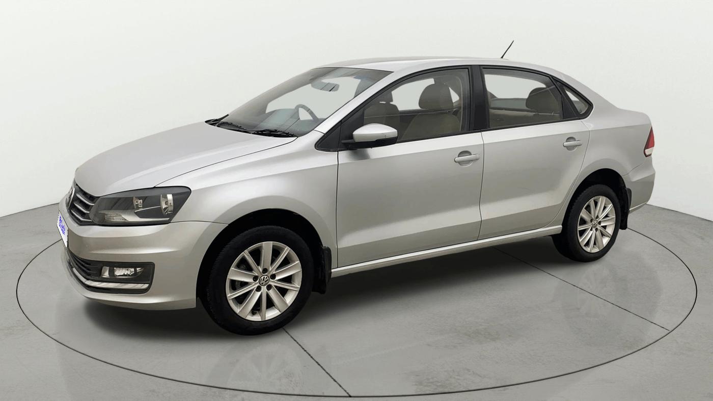 2016 Volkswagen Vento HIGHLINE PETROL AT, Petrol, Automatic, 52,937 km, Left Front Diagonal
