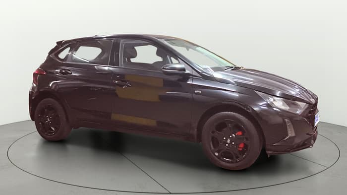 2025 Hyundai NEW I20 Sportz (O) Knight Edition, Petrol, Manual, 5,778 km, Right Front Diagonal