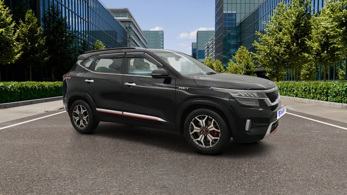 2020 KIA SELTOS GTX PLUS DCT 1.4 PETROL, Petrol, Automatic, 75,617 km, Right Front Diagonal