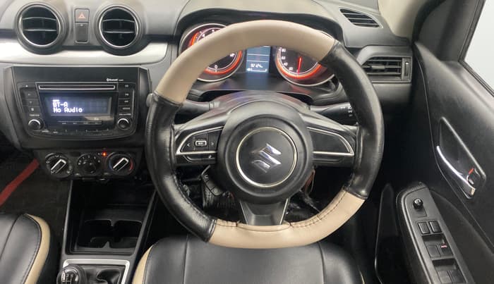 2019 Maruti Swift VXI, Petrol, Manual, 92,085 km, Steering Wheel Close Up