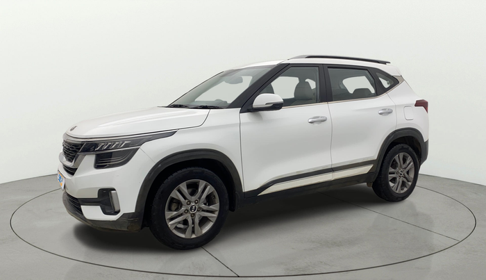 2019 KIA SELTOS HTX IVT 1.5 PETROL, Petrol, Automatic, 76,136 km, Left Front Diagonal