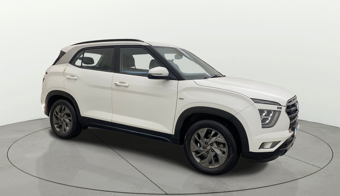 2020 Hyundai Creta SX (O) 1.4 TURBO DCT, Petrol, Automatic, 91,577 km, Right Front Diagonal
