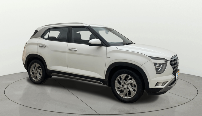 2020 Hyundai Creta SX IVT 1.5 PETROL, Petrol, Automatic, 50,743 km, Right Front Diagonal