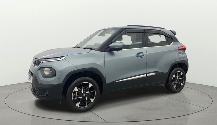 2023 Tata PUNCH ACCOMPLISHED DAZZLE SUNROOF CNG MT, CNG, Manual, 31,882 km, Left Front Diagonal