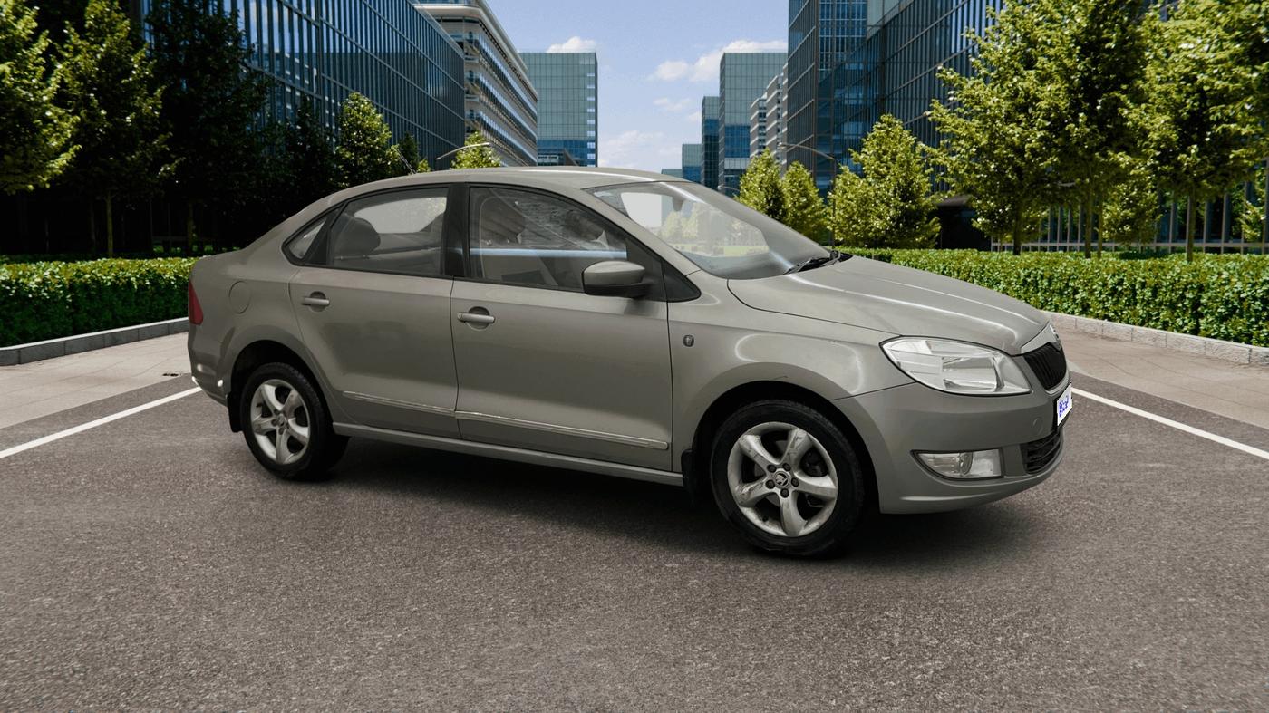 2014 Skoda Rapid AMBITION 1.6 TDI CR MT PLUS, Diesel, Manual, 51,112 km, Right Front Diagonal