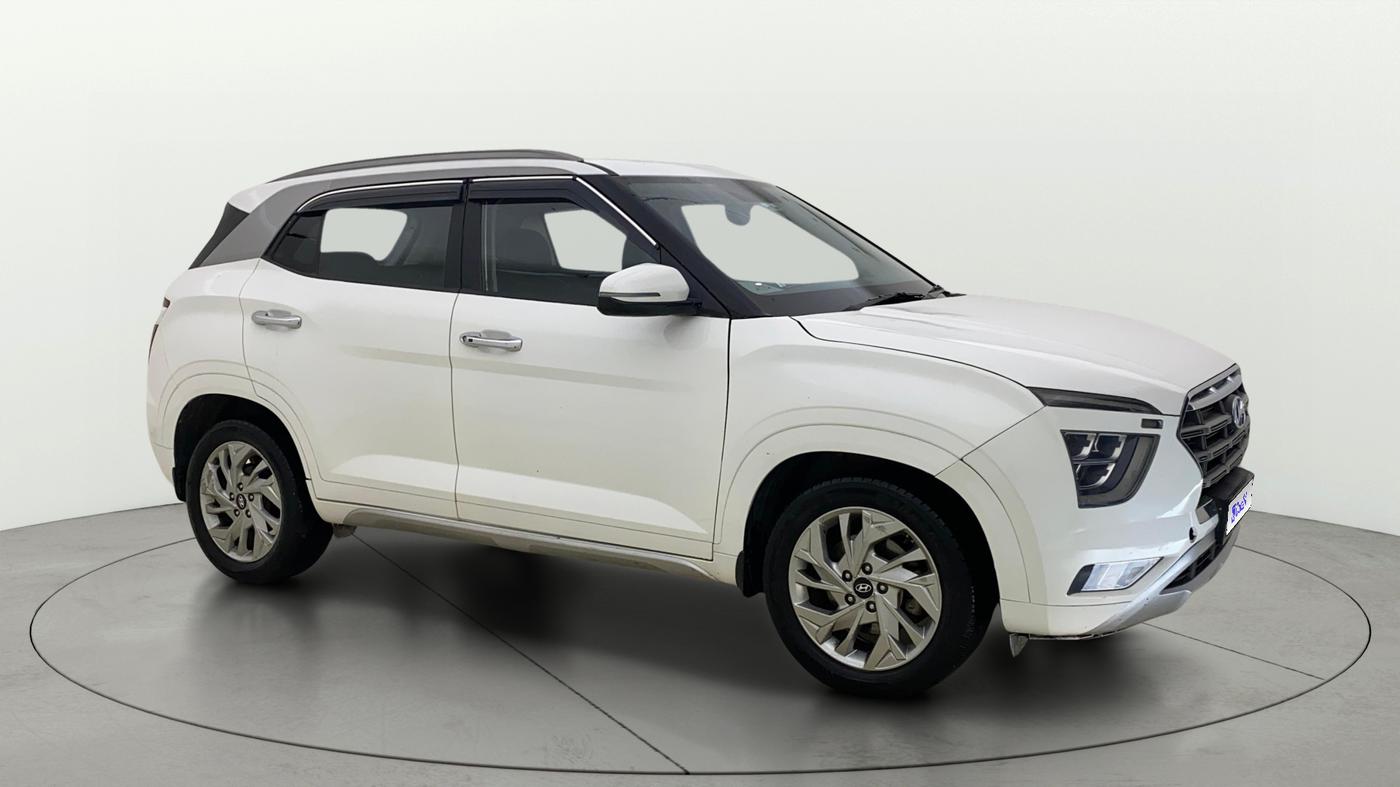 2022 Hyundai Creta SX 1.5 PETROL, Petrol, Manual, 46,213 km, Right Front Diagonal
