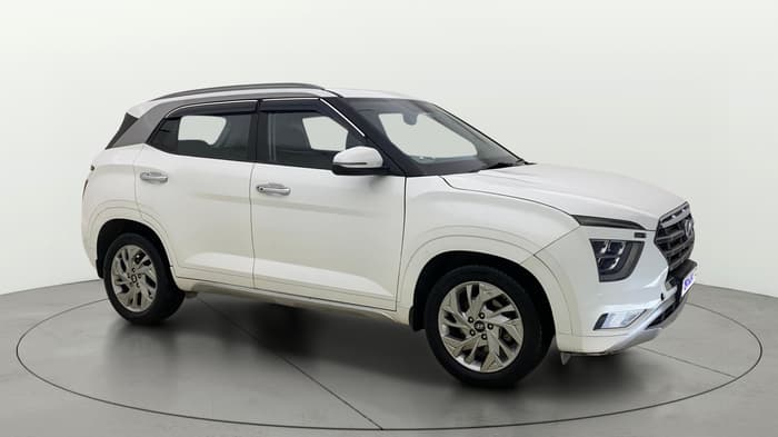 2022 Hyundai Creta SX 1.5 PETROL, Petrol, Manual, 46,213 km, Right Front Diagonal