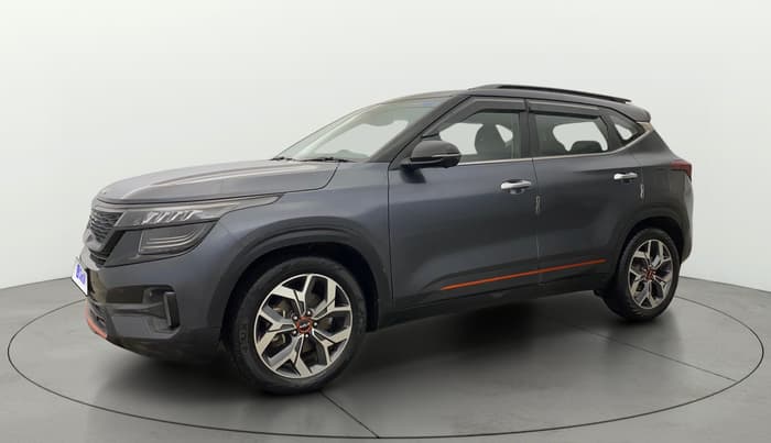 2022 KIA SELTOS X LINE 1.4 DCT, Petrol, Automatic, 33,276 km, Left Front Diagonal