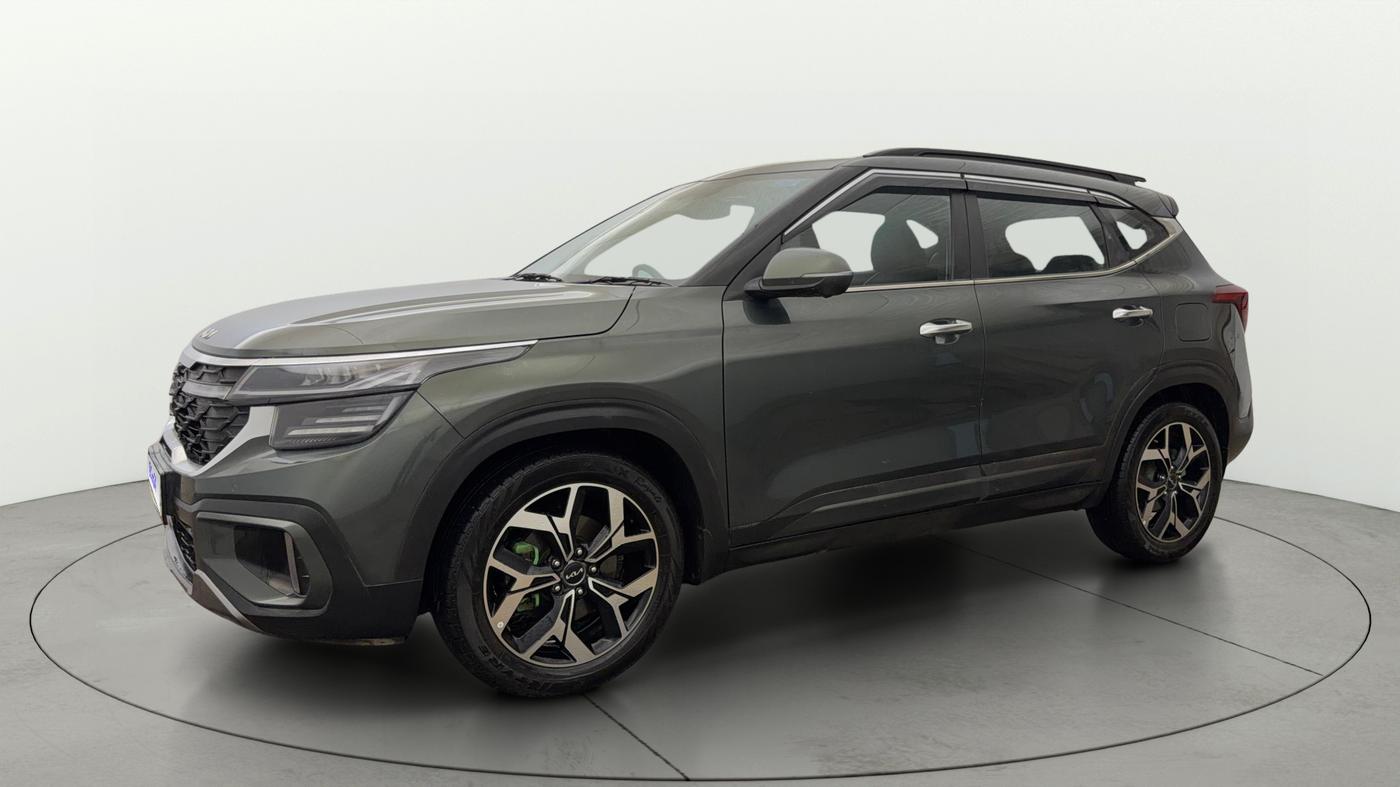 2025 KIA SELTOS 1.5 GTX+ TURBO GDI PETROL DCT, Petrol, Automatic, 43,177 km, Left Front Diagonal