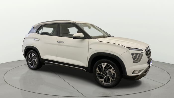 2023 Hyundai Creta SX (O) IVT 1.5 PETROL, Petrol, Automatic, 73,082 km, Right Front Diagonal