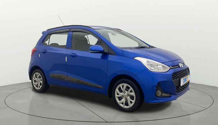 2019 Hyundai Grand i10 SPORTZ 1.2 KAPPA VTVT, Petrol, Manual, 27,746 km, Right Front Diagonal