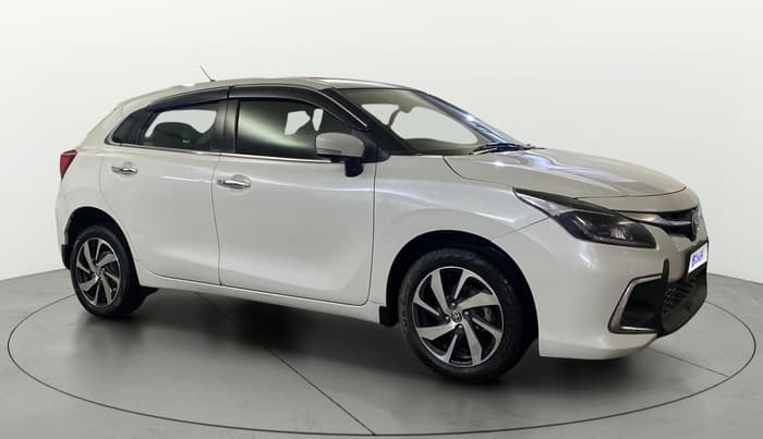 2022 Toyota Glanza V AMT, Petrol, Automatic, 66,277 km, Right Front Diagonal
