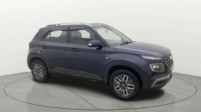 2021 Hyundai VENUE SX 1.0 TURBO IMT, Petrol, Manual, 57,710 km, Right Front Diagonal