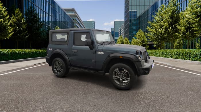2022 Mahindra Thar LX HARD TOP 4WD MT, Diesel, Manual, 83,902 km, Right Front Diagonal