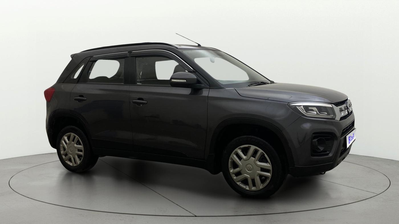 2022 Maruti Vitara Brezza VXI AT SHVS, Petrol, Automatic, 78,873 km, Right Front Diagonal