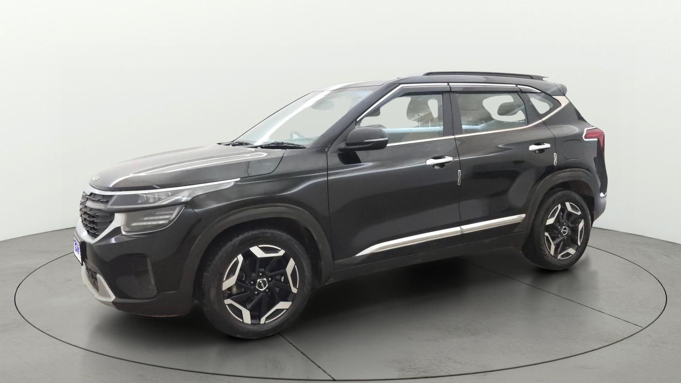 2023 KIA SELTOS  HTX PLUS 1.5 TURBO PETROL DCT, Petrol, Automatic, 38,186 km, Left Front Diagonal