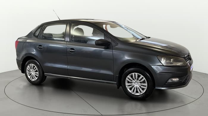 2018 Volkswagen Ameo TRENDLINE 1.0L, CNG, Manual, 1,16,838 km, Right Front Diagonal