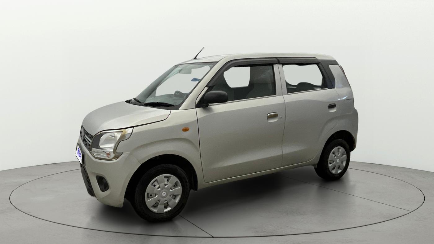 2020 Maruti New Wagon-R LXI CNG 1.0, CNG, Manual, 76,877 km, Left Front Diagonal