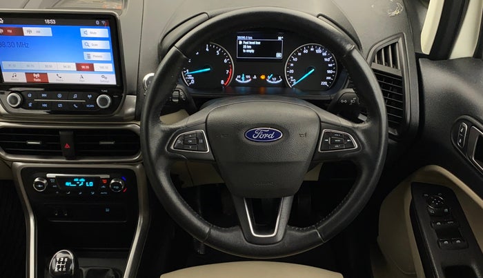 2021 Ford Ecosport TITANIUM 1.5L PETROL, Petrol, Manual, 38,092 km, Steering Wheel Close Up