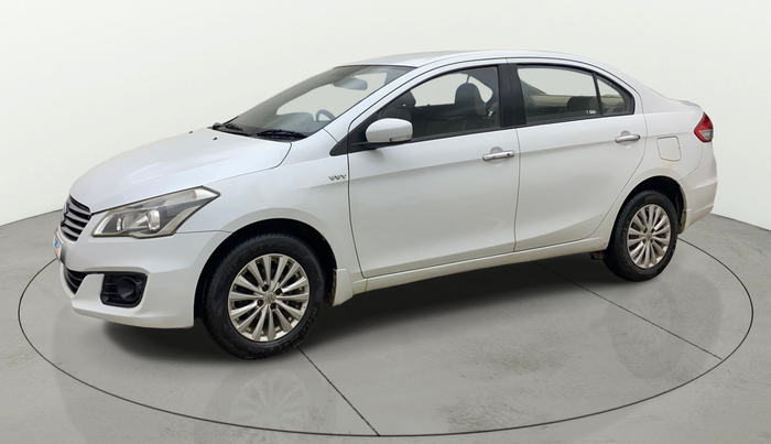 2014 Maruti Ciaz ZXI, Petrol, Manual, 78,079 km, Left Front Diagonal