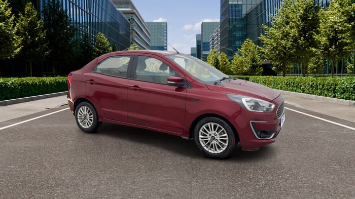 2019 Ford Figo Aspire TITANIUM 1.5 PETROL AT, Petrol, Automatic, 53,627 km, Right Front Diagonal