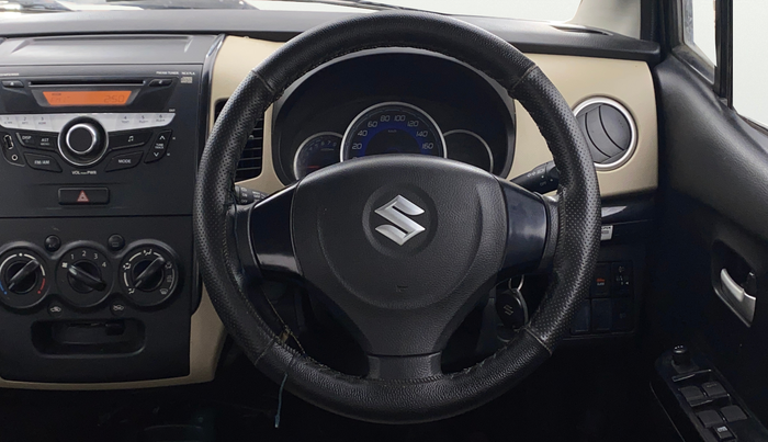 2018 Maruti Wagon R 1.0 VXI, Petrol, Manual, 14,219 km, Steering Wheel Close Up