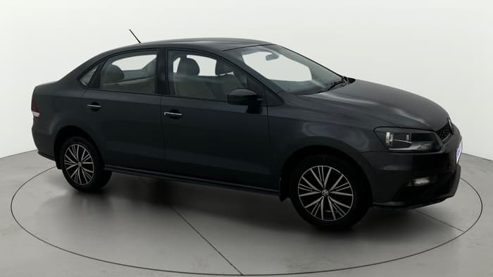 2019 Volkswagen Vento HIGHLINE PETROL AT, Petrol, Automatic, 70,449 km, Right Front Diagonal