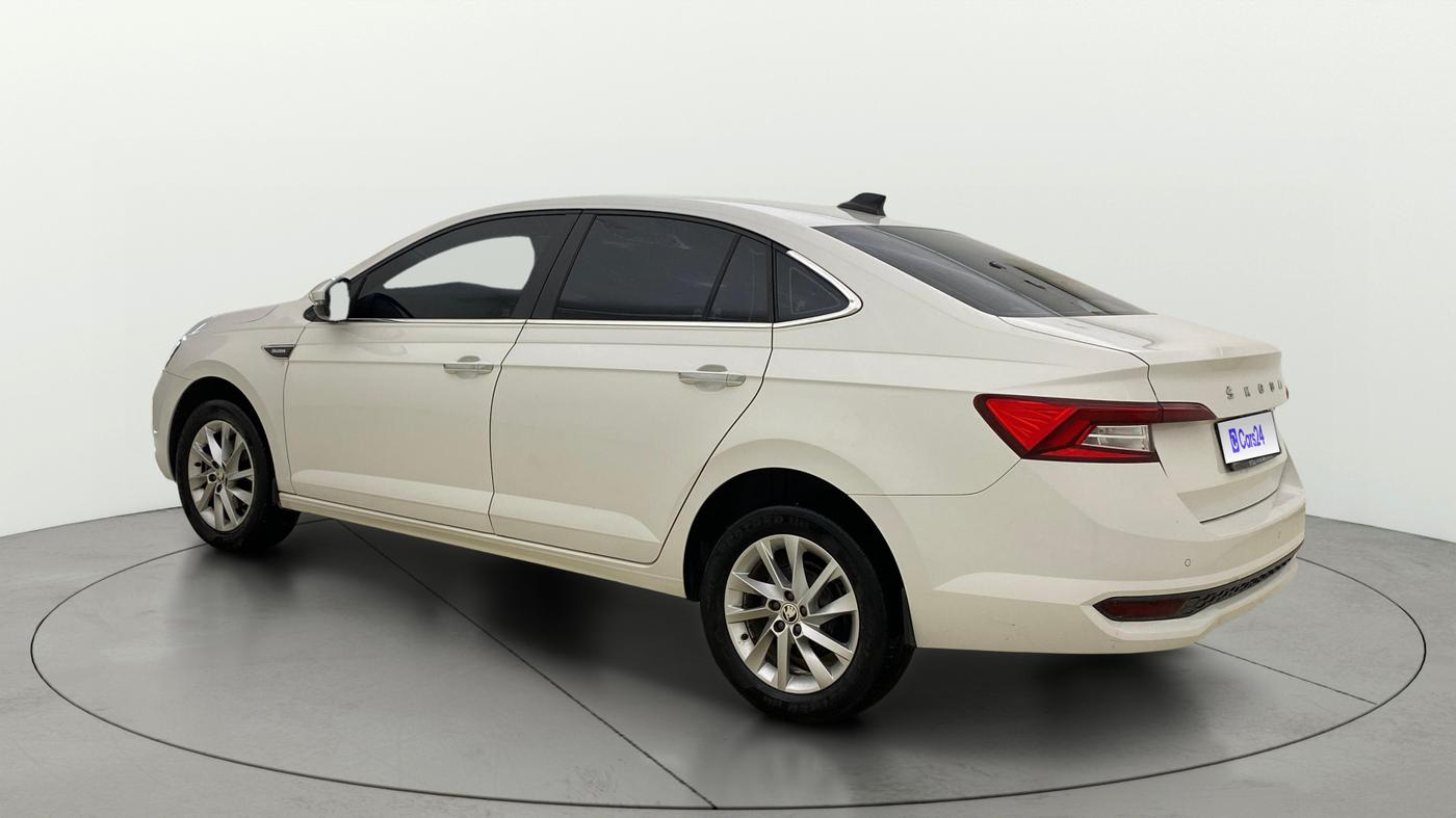 2023 Skoda SLAVIA AMBITION 1.0L TSI MT, Petrol, Manual, 48,764 km, Left Back Diagonal