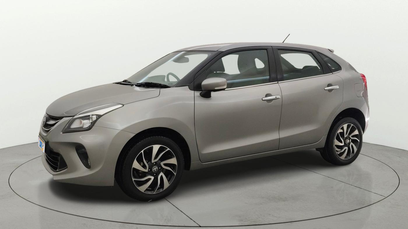 2020 Toyota Glanza V CVT, Petrol, Automatic, 70,863 km, Left Front Diagonal