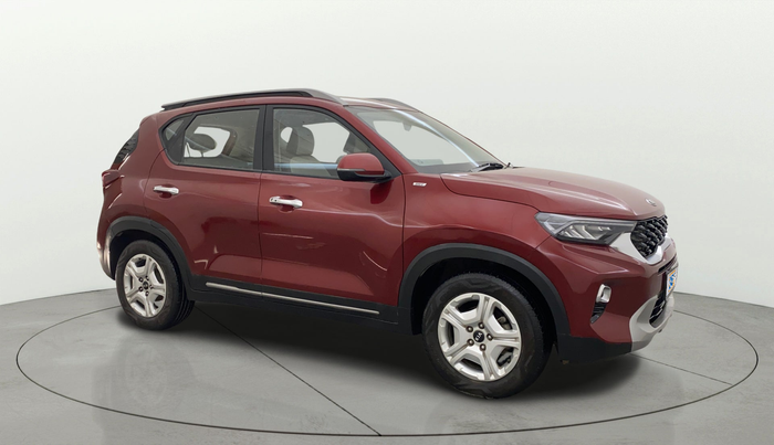 2021 KIA SONET HTX 1.0 IMT, Petrol, Manual, 40,355 km, Right Front Diagonal