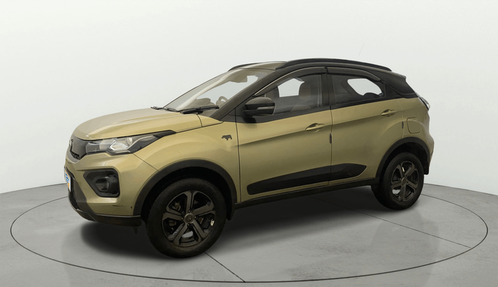 2022 Tata NEXON XZA PLUS (PREMIUM) KAZIRANGA PETROL, Petrol, Automatic, 32,262 km, Left Front Diagonal