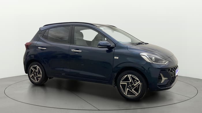 2023 Hyundai GRAND I10 NIOS ASTA AMT 1.2 KAPPA VTVT, Petrol, Automatic, 33,300 km, Right Front Diagonal