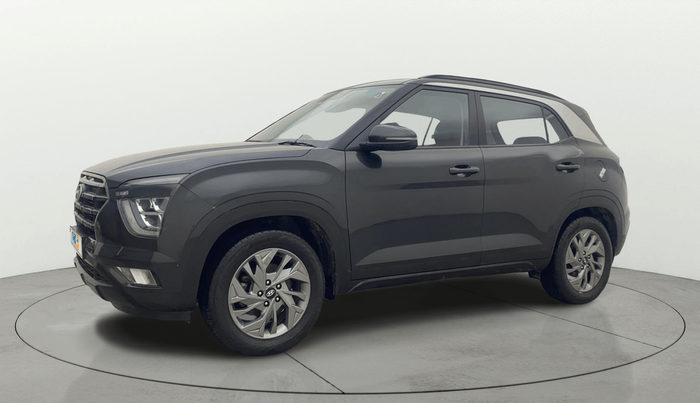 2020 Hyundai Creta SX (O) 1.4 TURBO DCT, Petrol, Automatic, 82,271 km, Left Front Diagonal