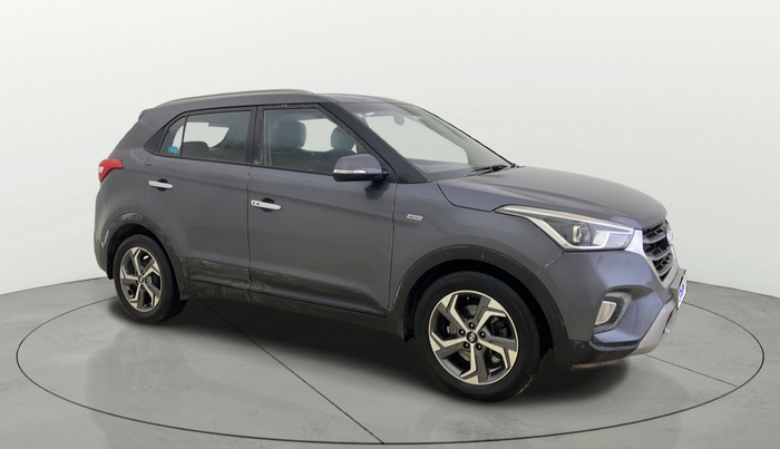 2019 Hyundai Creta SX AT 1.6 PETROL, Petrol, Automatic, 1,39,342 km, Right Front Diagonal