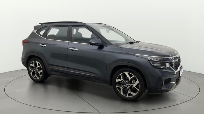 2024 KIA SELTOS  GTX Plus 1.5 Turbo Petrol DCT, Petrol, Automatic, 61,955 km, Right Front Diagonal