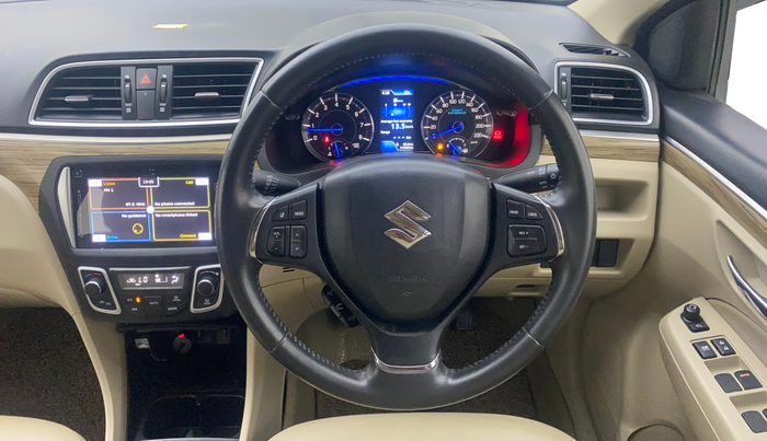 2019 Maruti Ciaz ALPHA 1.5 SHVS PETROL, Petrol, Manual, 31,620 km, Steering Wheel Close Up