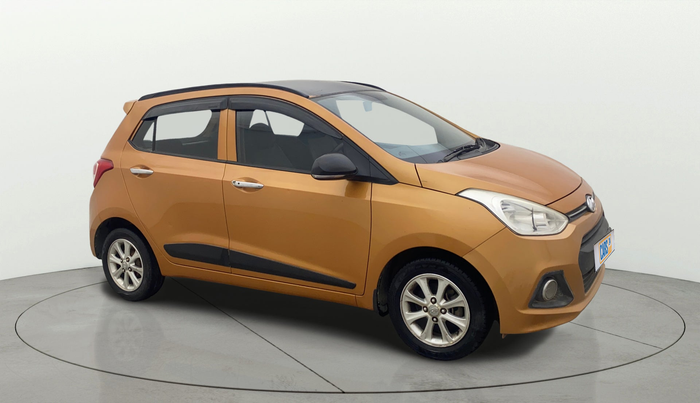 2015 Hyundai Grand i10 ASTA AT 1.2 KAPPA VTVT, Petrol, Automatic, 85,053 km, Right Front Diagonal