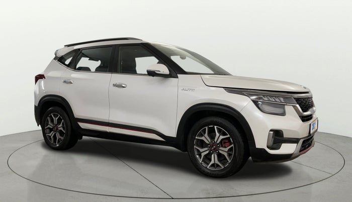 2020 KIA SELTOS GTX PLUS AT 1.5 DIESEL, Diesel, Automatic, 75,342 km, Right Front Diagonal