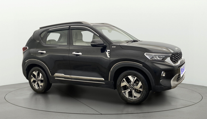 2022 KIA SONET HTX PLUS 1.0 IMT, Petrol, Manual, 29,745 km, Right Front Diagonal