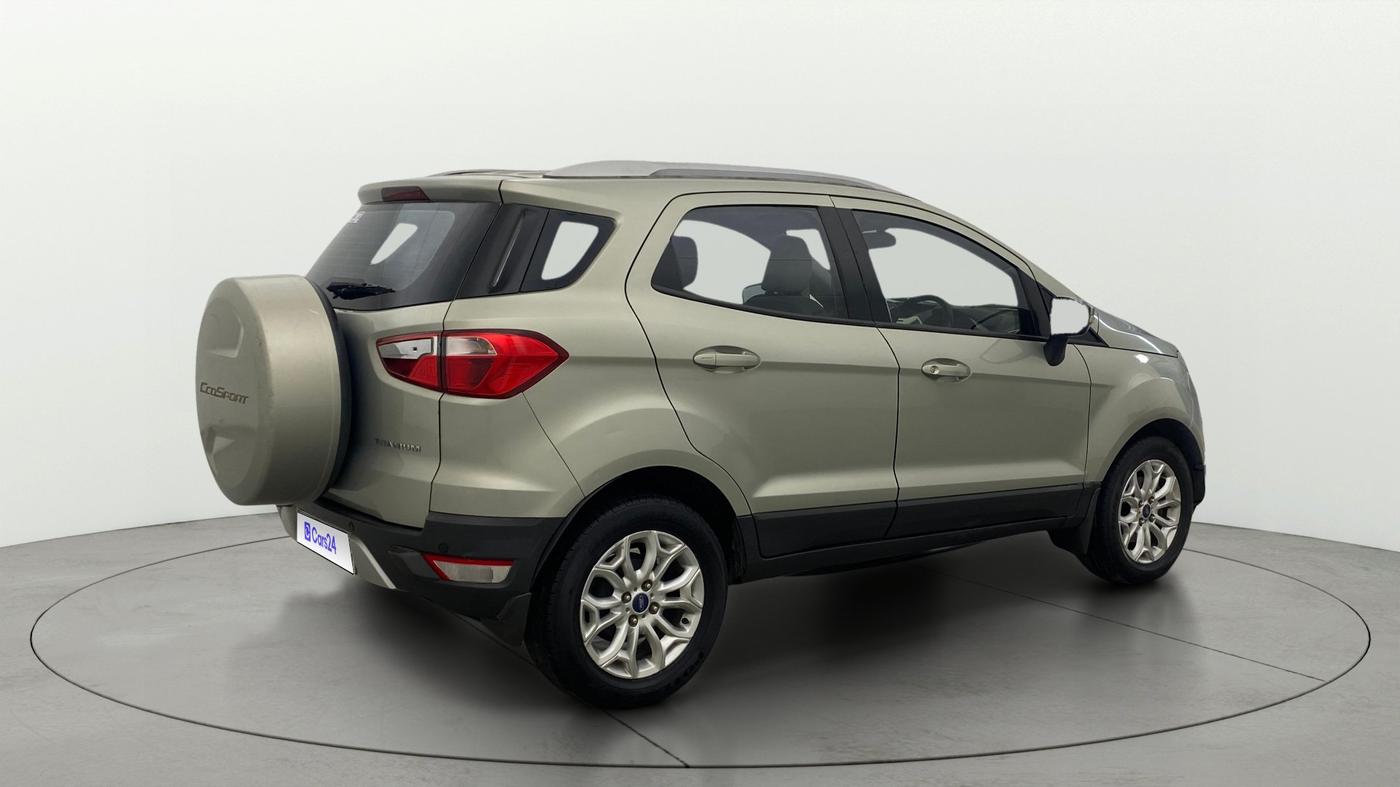 2014 Ford Ecosport TITANIUM 1.5L PETROL AT, Petrol, Automatic, 83,947 km, Right Back Diagonal